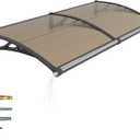 Door Awnings Exterior, 40x60 Inch UV/Rain/Snow Proof Awning for Outside