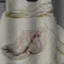 Lounsweer Women Glow Wrap Towel and Hair Drying Towel Set Wearable Halter Bath Robe with Adjustable Strap Sexy Body Sling Bathrobe Dress After Shower Absorbent Wet Hair Wrap for Women Shower(White)