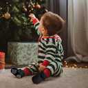 Baby Fleece Booties Newborn Unisex Booties Non-Slip Newborn Infant First Walkers Warm Shoes House Slippers for Baby Boys & Baby Girls Toddlers (0-3 Months Infant, Black)