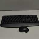 Wireless Keyboard and Mouse Combo, EDJO 2.4G Full-Sized Ergonomic Computer Keyboard with Wrist Rest and 3 Level DPI Adjustable Wireless Mouse for Windows, Mac OS Desktop/ Laptop/ PC