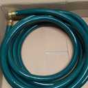 Gilmour 843251-1001 Flexogen Heavy Duty Watering Garden Hose 3/4in x 25 Feet, Green