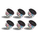 Bubble Baby Organic Tub - Long Lasting Cool Ice Car Air Freshener & Odour Eliminator Pack of 6