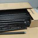 Amazon Basics 3-Shelf Adjustable Heavy Duty Steel Wire Rack Storage Shelving Organizer with Storage Space, Versatility and Ease of Use for Kitchen, Garage, 23.2" L x 13.4" W x 30" H, Black