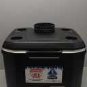 Coleman Xtreme 50qt Rolling Cooler with Wheels, Extra-Walled Insulation Keeps Ice up to 5 Days, Portable Wheeled Hard Chiller, Black 