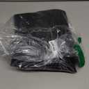 Dixutzi Reinforced Cat Screen Door Fits Door Size 30''x 80'', Heavy Duty Pets Proof Screen Door with Zipper, Prevent Dogs Cats Running Out from Home (Black Left-U)