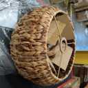 Hanging Light Lamp Shades Boho Rattan Lamp Shades, Woven LampShades for Floor Lamps Rattan Pendant Lights Boho Lamp Ceiling Light, Table Lamps, Plug in Pendant Light