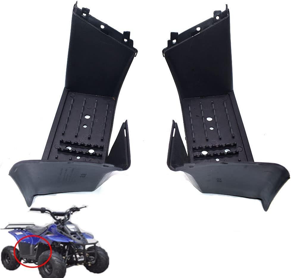 1 Pair Plastic Foot Rest, ATV Footrest Suitable for Small Dinosaur 50cc/70cc/90cc/110cc Quad