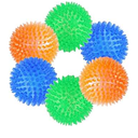 Shappy 20 Pcs Latex Dog Squeaky Toys, Soft Rubber Chew Squeaky Dog Toys Balls for Funny Animal Sets Interactive Fetch Play Chew Molar for Small Medium Dogs Pets