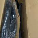 BestOffice | Ergonomic Office Chair | Mid-Back Swivel Desk Chair | Breathable Backrest & Lumbar Support | Adjustable Height | Sponge Seat | Rolling Wheels | Dark Black | for Adults & Women