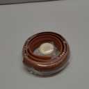 Floor Cord Cover 4FT, Walnut Wood Cord Hider Floor, Soft PVC Cord Protector Floor, Hide Extension Floor Wire Covers for Cords, Organizer Wires Floor Cable Cover, Cable Cavity: 0.47" (W) x 0.24" (H)