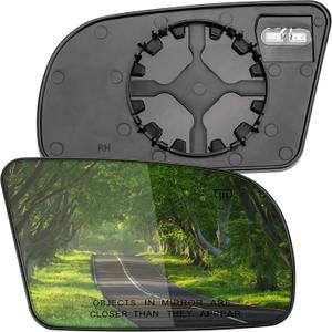 Passenger Side Mirror Replacement for Nissan Altima Coupe 2008-2013 - Right Side Mirror Glass, Rear View Mirrors Glass with Power Heated