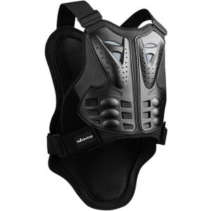 Webetop ATV Chest Protector Adult Motorcycle Vests for Men Dirt Bike Mountain Bike Off-Road Racing Adult M for height 4.92'-5.42'