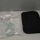 Laptop Sleeve Case 14 Inch, Resistant Neoprene Sleeve/Notebook Computer Pocket Case/Tablet Briefcase Carrying Bag for inch HP, Lenovo, Asus Notebook, Ultrabook, Black