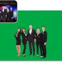 BEIYANG 10 Ft x 12 Ft Photography Backdrop Green Screen, Green Background Non-Reflective Fabric Wrinkle ResistancePhoto Background for Photo Studio Video Film Shooting Props