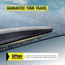 5 PLUS 12" Rear Wiper Blade Replacement for Toyota 4Runner 2024-2010 BACK Windshield Wiper Blade (12-L)