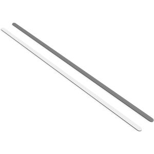 2PC Replacement Rubber Feet Strips for 14.4 inch Microsoft Surface Laptop Studio, Replacement Anti Slip Surface Laptop Studio 2 Rubber Feet,Gray