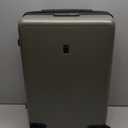 LEVEL8 Elegance Carry-on Suitcase, 20 Inch Carry on Luggage, Hardside Large Suitcases with Wheels, Tavel Bag with Tsa Lock, Olive Green