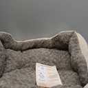 JOEJOY Rectangle Dog Bed for Large Medium Small Dogs Machine Washable Sleeping Dog Sofa Bed Non-Slip Bottom Breathable Soft Puppy Bed Durable Orthopedic Calming Pet Cuddler, Multiple Size, Beige (M(25"x 21"x 8"))