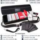 Quiver Time Black Card Carrying Case, MTG TCG Deck Box Case