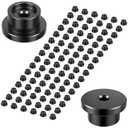 Carbon Steel Cap Nuts 96PCS
1 inch Screw Hardware Nuts Fastener Tool for Decorating Outdoor Pergolas, Pavilions, Decks