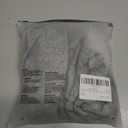 SHENHE Women's Off Shoulder Long Sleeve Top with Scarf Casual Fitted Going Out Tee Shirt (Gray, M)