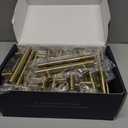 Ravinte 30 Pack 5 Inch Cabinet Pulls Champagne Bronze Stainless Steel Kitchen Drawer Pulls Cabinet Handles 5 InchLength, 3 Inch Hole Center