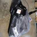 Black Universal Tractor Seat Wrap-around Forklift Seat Adjustable Back Seatbelt