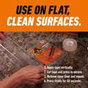 2 x Gorilla Tough & Clear Double Sided Mounting Tape, Clear Tape, 1" x 150" (Pack of 1) - Weatherproof for Indoor or Outdoor