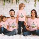 MYHALF Magical Family Shirts Matching 2025 Vacation Family Matching Outfits Mom and Mini Cute Summer Trip Clothes (L)