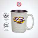 Officially Licensed NCAA Large Ceramic Coffee Mug - 15 oz Ceramic Coffee Mug - Premium Swirl Design, Team Logo Mug for Sports Fans - Game Day & Office Essential