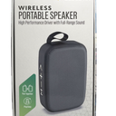 Acoustix Wireless Portable Stereo Sound Speaker, Black