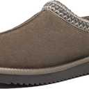 Women's Slippers Genuine Suede Platform Mini Boots Mens Faux Fur Warm Lining Winter Mules Cozy Warm House Shoes Indoor and Outdoor (8, Mocha)