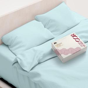 Mayfair Linen Egyptian Cotton California King Bed Sheets - 800 Thread Count 4 Piece Sea Foam Bed Sheet for Calking Size Bed, Sateen Weave Deep Pocket Luxury Hotel Sheets, Extra Soft Cooling Sheets