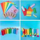 Bright Creations Cardboard Tubes - Toilet Paper Rolls for Crafts & Paper Tubes - Sturdy Project Base & Sculpting Cardboard Rolls for Assorted DIY Art Materials & Supplies - 4, 6 & 8 in, 36-Pack