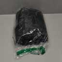 2-Pack Hanging Organizer for Closet - 20 Pocket Storage Leggings, Yoga for Pants & Accessories Multi-Pocket Closet Organizer for Apartments & Dorms, Space-Saving, Behind Door Design (Black)