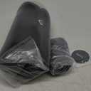 Extra Large Memory Foam Seat Cushions for Office Chairs, Pressure Relief Seat Cushion for Tailbone Pain Relief, Sciatica & Back Pain, Ergonomic Office Chair Cushion for Long Sitting & Driving (Black)