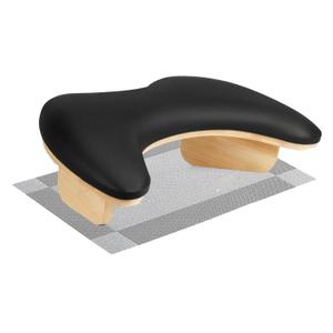 Arm Rest for Nails Tech Nail Hand Pillow Practical Non Slip Base Accessory for Manicurist, Black