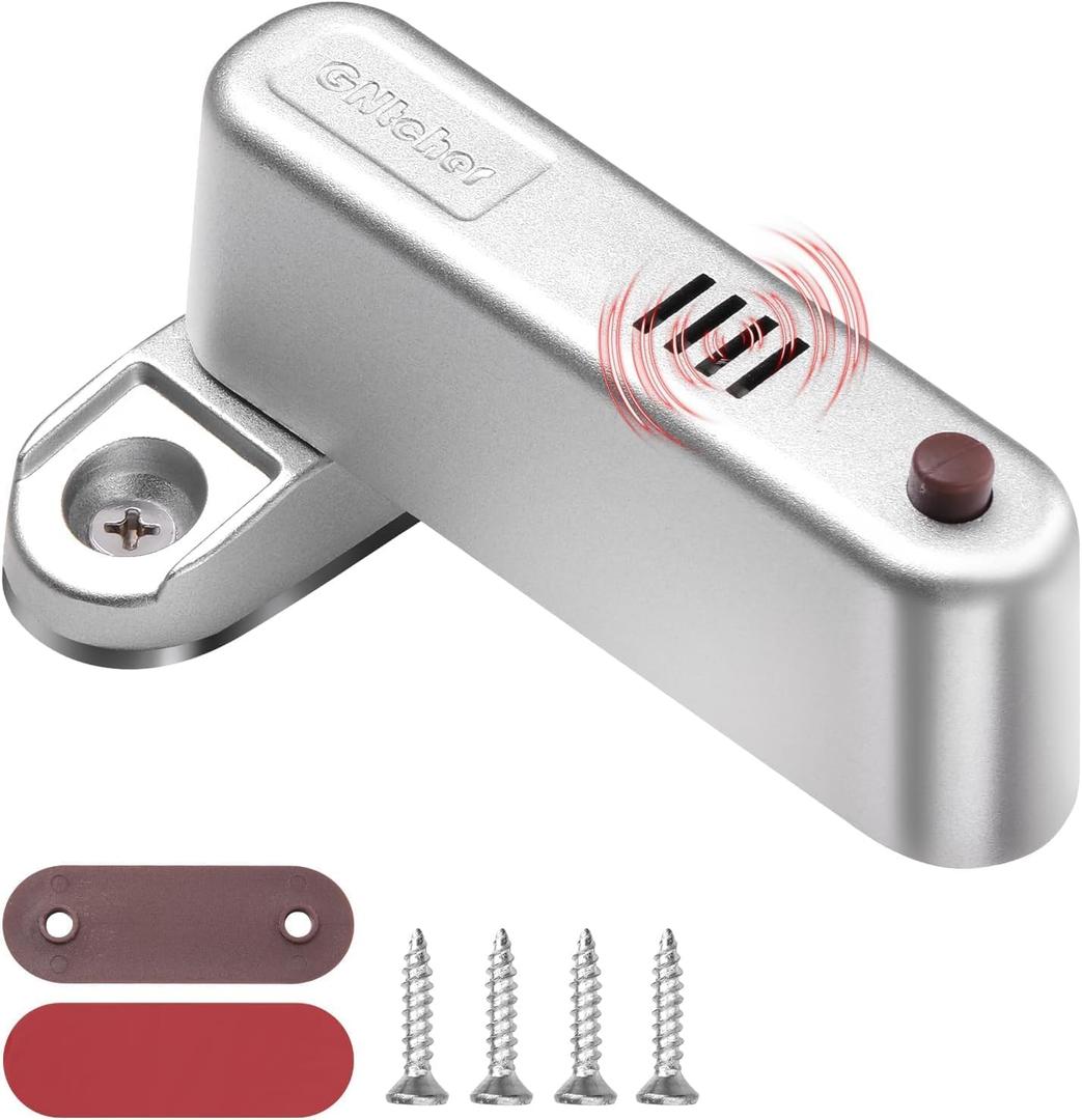 Home Security Door Reinforcement Lock for Children and Senior Premium Interior Door Latches with Alarm for Interior Doors to Defend Your Home