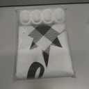 Christmas Shower Curtain for Bathroom, Cute Fabric Xmas Shower Bathtub Window Curtains Sets with 12 Hooks for Kids Waterproof Bathroom Decoration Supplies 72x72in