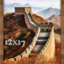 Picrit 12x17 Picture Frame, Photo Frame for Wall Mounting Display, Brown