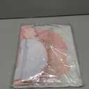 Happy Birthday Party Decorations Set Pre-Strung Pink Glitter Banner Paper Crown Star Garland Cake Topper Hanging Swirls Tissue Pom Poms Birthday Party Supplies