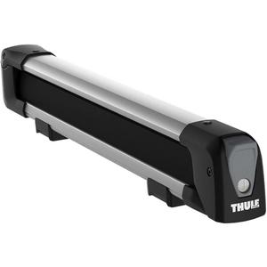 Thule SnowPack Ski/Snowboard Rack, Medium (4 Pr/2 Boards), Silver