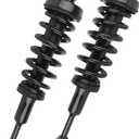 KUSATEC 171124x2 Front Pair Complete Struts Shock Absorber fit for Ford Explorer; Mercury Mountaineer 2006-2010, Left/Right Struts with Coil Spring Assemblies