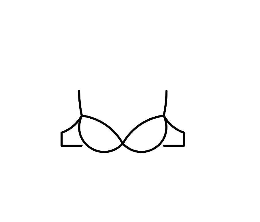 Women's Spaghetti Strap Cotton Sports Bra - All-Day Comfort & Easy Movement - 6 Pack