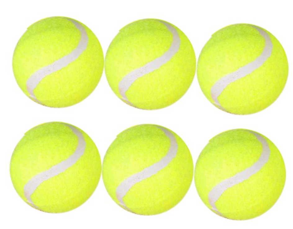 6 PCS High Training Tennis Lasting Tennis Balls 