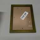 Malden International Designs Green Concept Wood Picture Frame, 5x7, Green