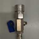 High Pressure Washer Ball Valve Kit 3/8 NPT Quick Connector 4500 PSI for Power Washer Hose