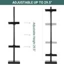 Tabletop Picture Easel Stand, Adjustable for Frames Up to 29" H, Metal Standing Easel Display for Pictures Artwork CanvasGallery Easel