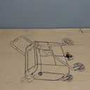 Medium Dog Stroller for Small to Large Dogs 4 Wheels Multi Pet Stroller for 4 Dogs Holds Up to 40lbs, One-Click Folding&Smooth Tires&Sunshade & Storage Basket (Gray, Medium)