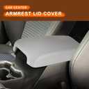 Ederfun Center Console Lid Replacement Compatible with Nissan Altima 2013-2018, Center Console Armrest Lid Cover (Grey)